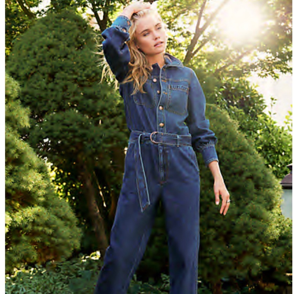 jean jumpsuit